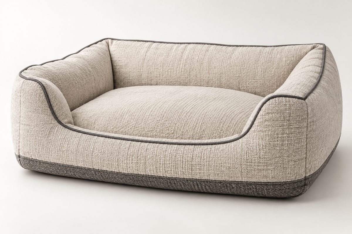 Shredded Foam Dog Sofa — illustrative product concept